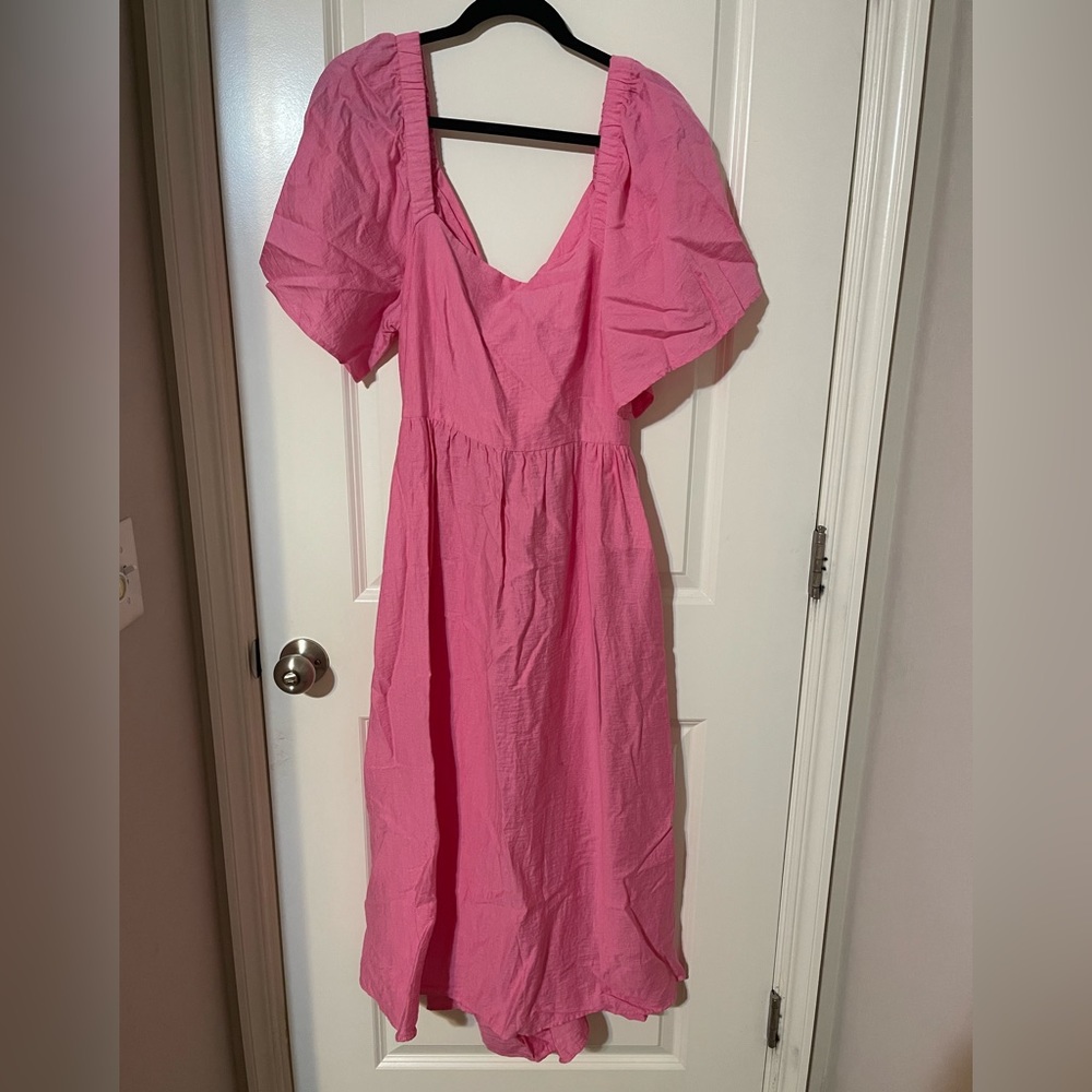 A New Day by Target pink open back dress